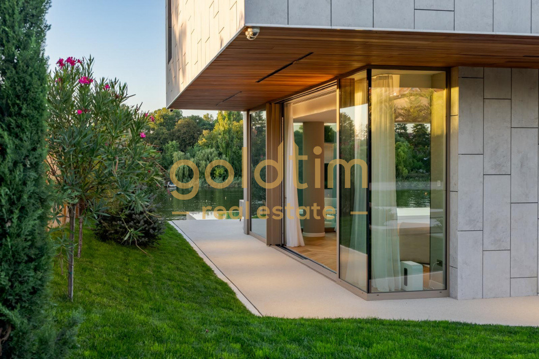 VILA UNICA/ 7 CAMERE CU VEDERE LA LAC/PISCINA INFINITY/DESIGN SPECTACULOS/SNAGOV