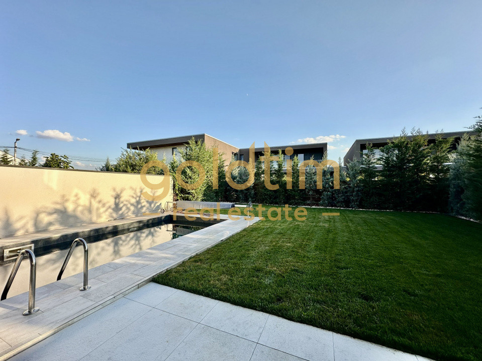 VILA INDIVIDUALA AUTONOMA/PIPERA/PISCINA /SPATII GENEROASE/DESIGN INTERIOR