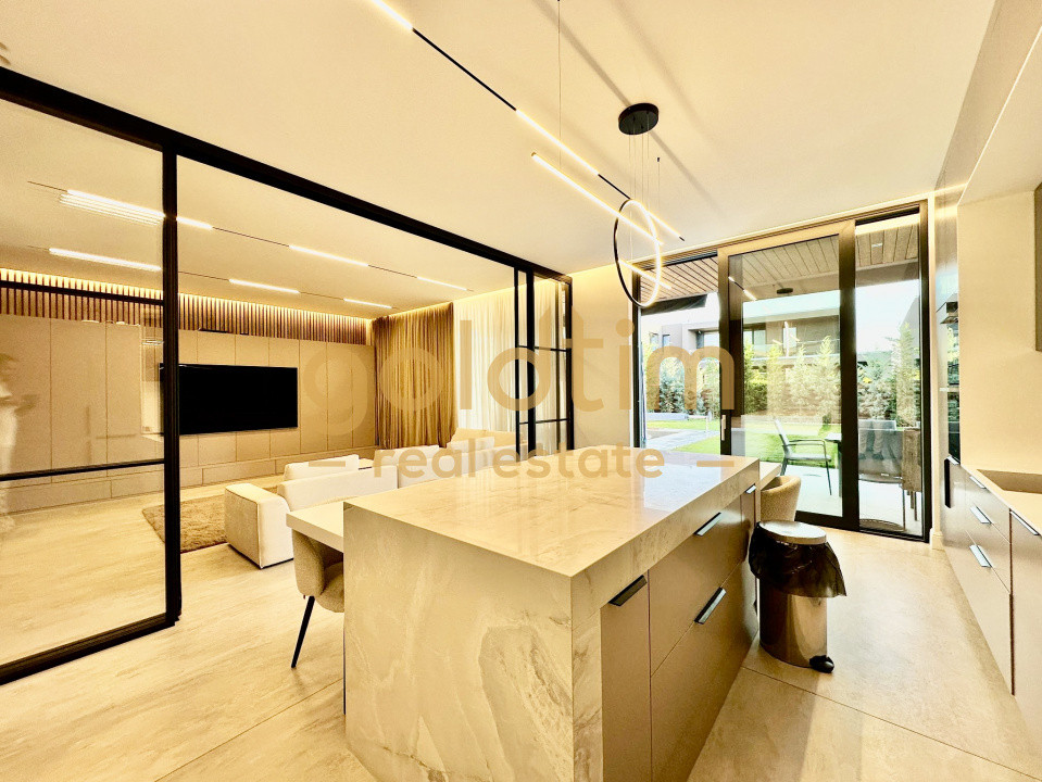 VILA INDIVIDUALA AUTONOMA/PIPERA/PISCINA /SPATII GENEROASE/DESIGN INTERIOR