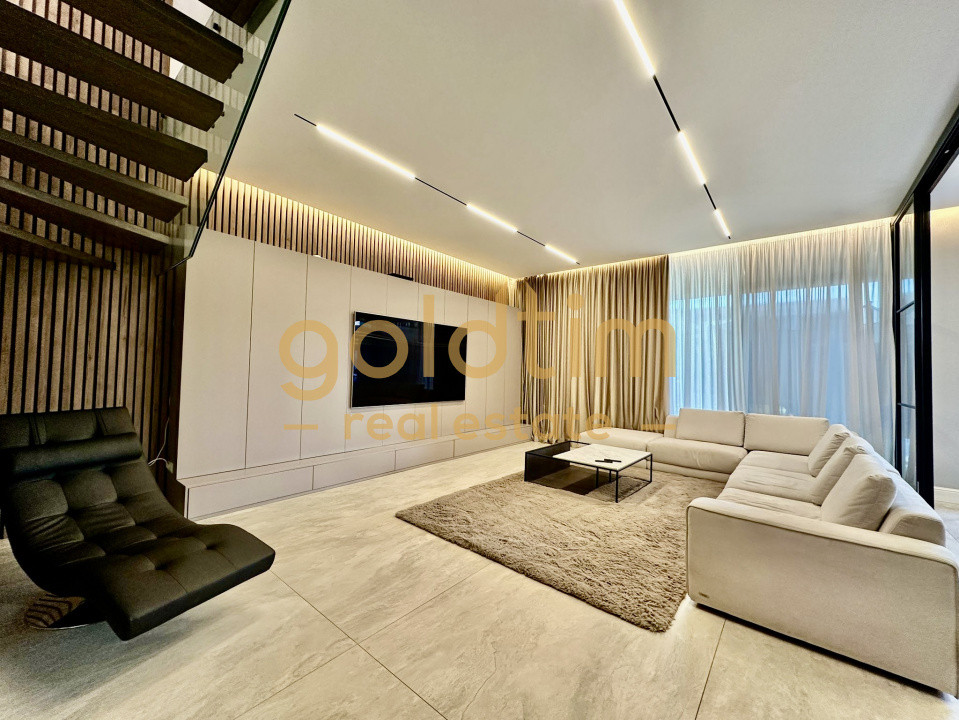 VILA INDIVIDUALA AUTONOMA/PIPERA/PISCINA /SPATII GENEROASE/DESIGN INTERIOR