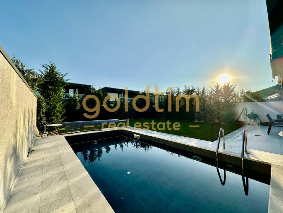 VILA INDIVIDUALA AUTONOMA/PIPERA/PISCINA /SPATII GENEROASE/DESIGN INTERIOR