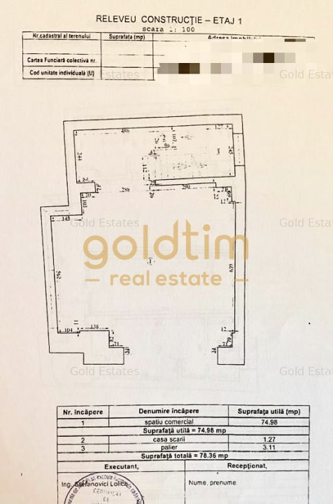 IMOBIL ICONIC: AFTER SCHOOL/COMERCIAL/BIROURI/SCOALA DE ARTA/BD PACHE - PRO TV