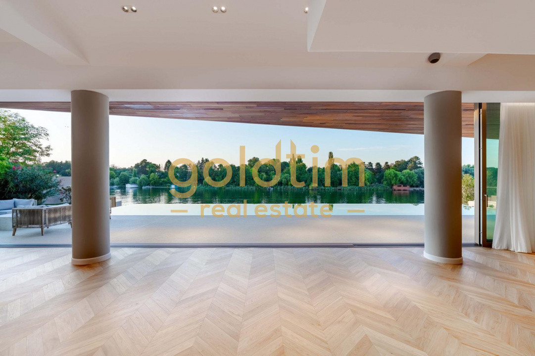 VILA UNICA/ 7 CAMERE CU VEDERE LA LAC/PISCINA INFINITY/DESIGN SPECTACULOS/SNAGOV