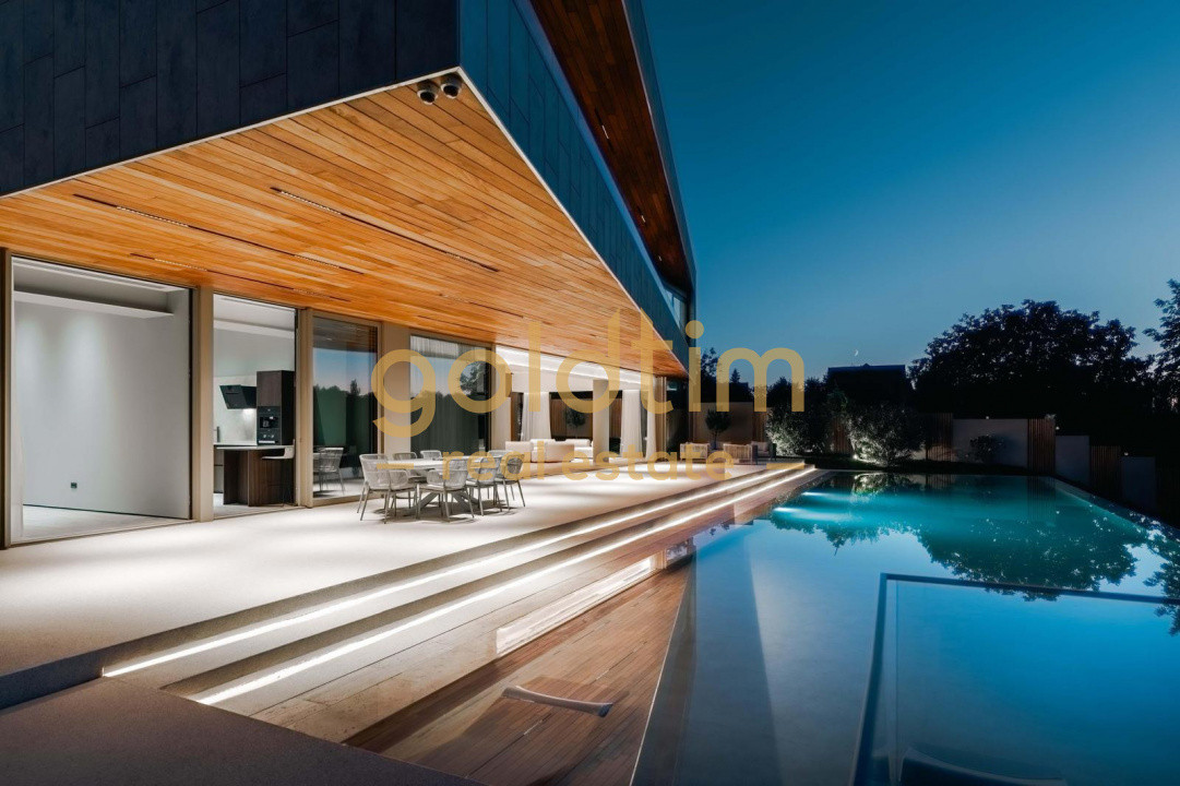 VILA UNICA/ 7 CAMERE CU VEDERE LA LAC/PISCINA INFINITY/DESIGN SPECTACULOS/SNAGOV