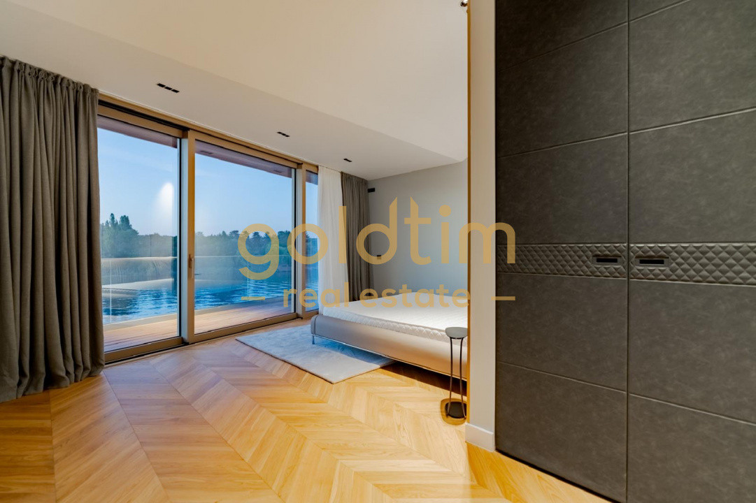 VILA UNICA/ 7 CAMERE CU VEDERE LA LAC/PISCINA INFINITY/DESIGN SPECTACULOS/SNAGOV