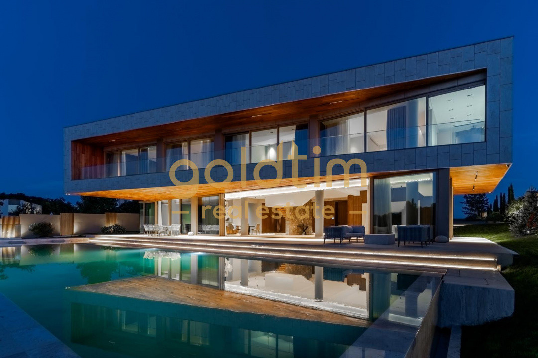 VILA UNICA/ 7 CAMERE CU VEDERE LA LAC/PISCINA INFINITY/DESIGN SPECTACULOS/SNAGOV