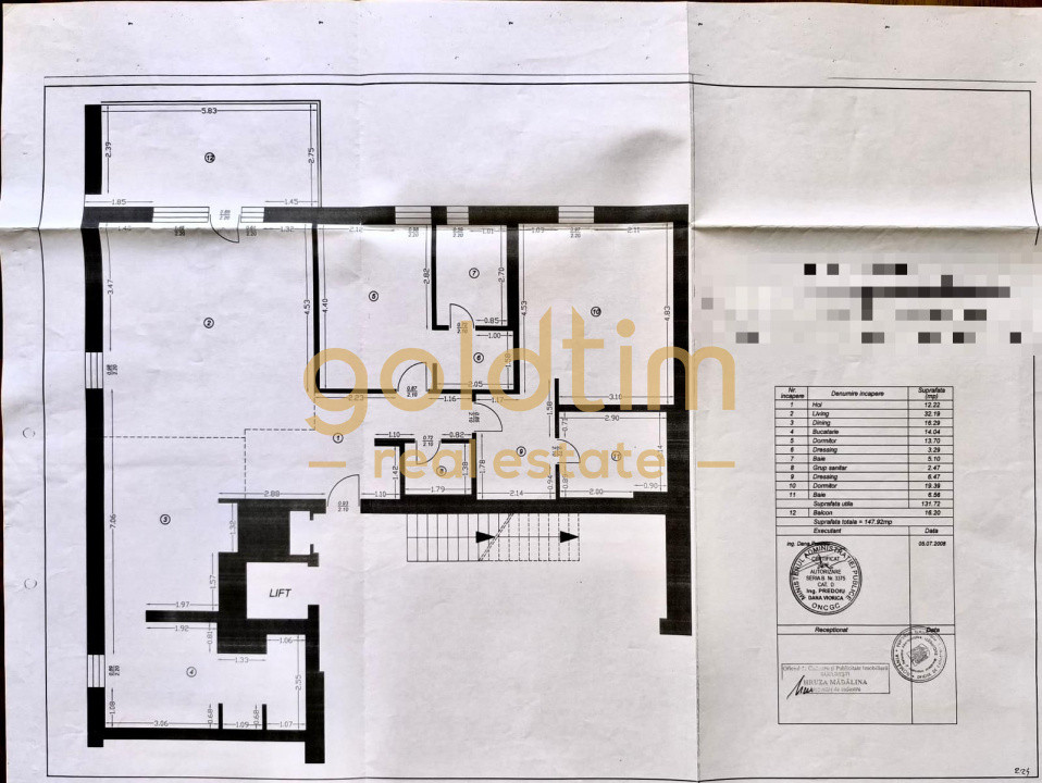 3 CAMERE 132MP+TERASA 16MP/PARCARE SUBTERANA/BOXA/BANEASA-AMBASADA SUA