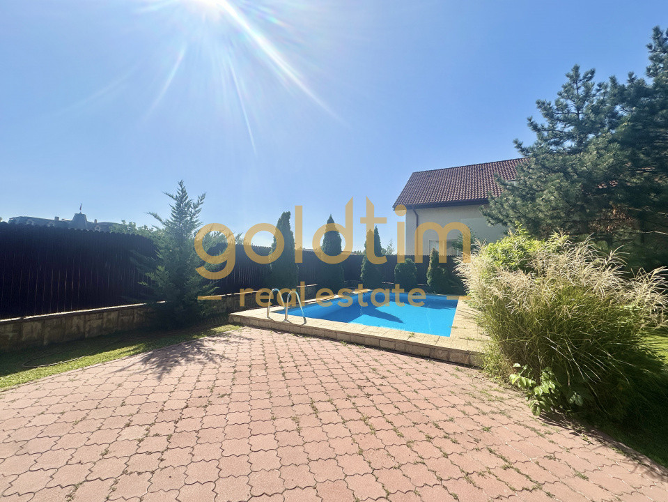 VILA CU PISCINA/CURTE 600MP/COMPLEX SECURIZAT/IANCU NICOLAE