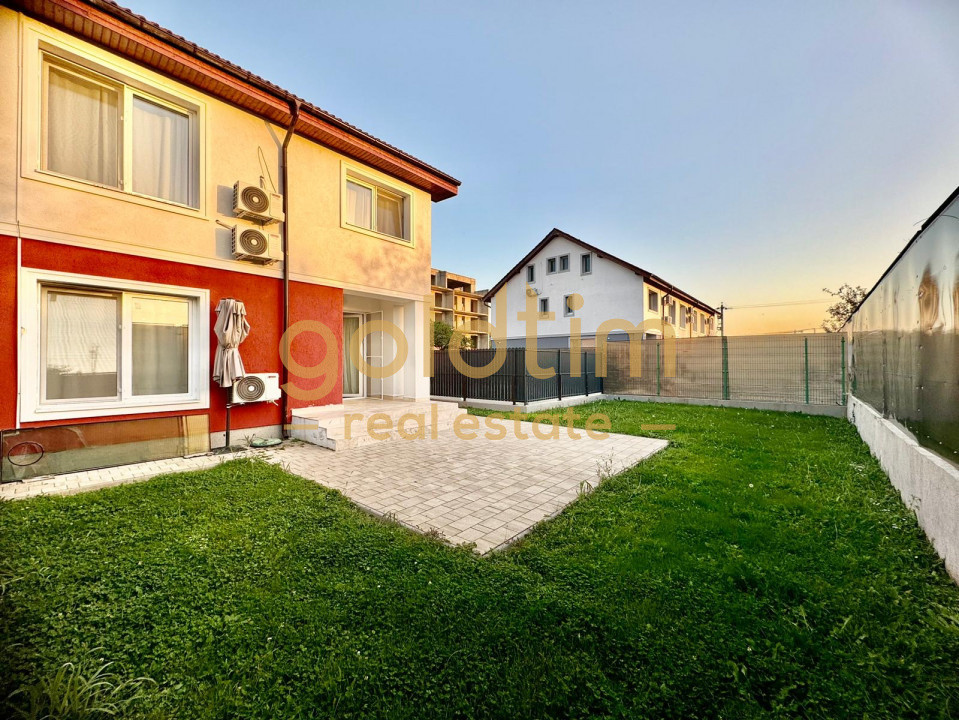 COMISION 0/VILA NOUA/ MOBILATA/CURTE 50 mp/2 LOCURI DE PARCARE