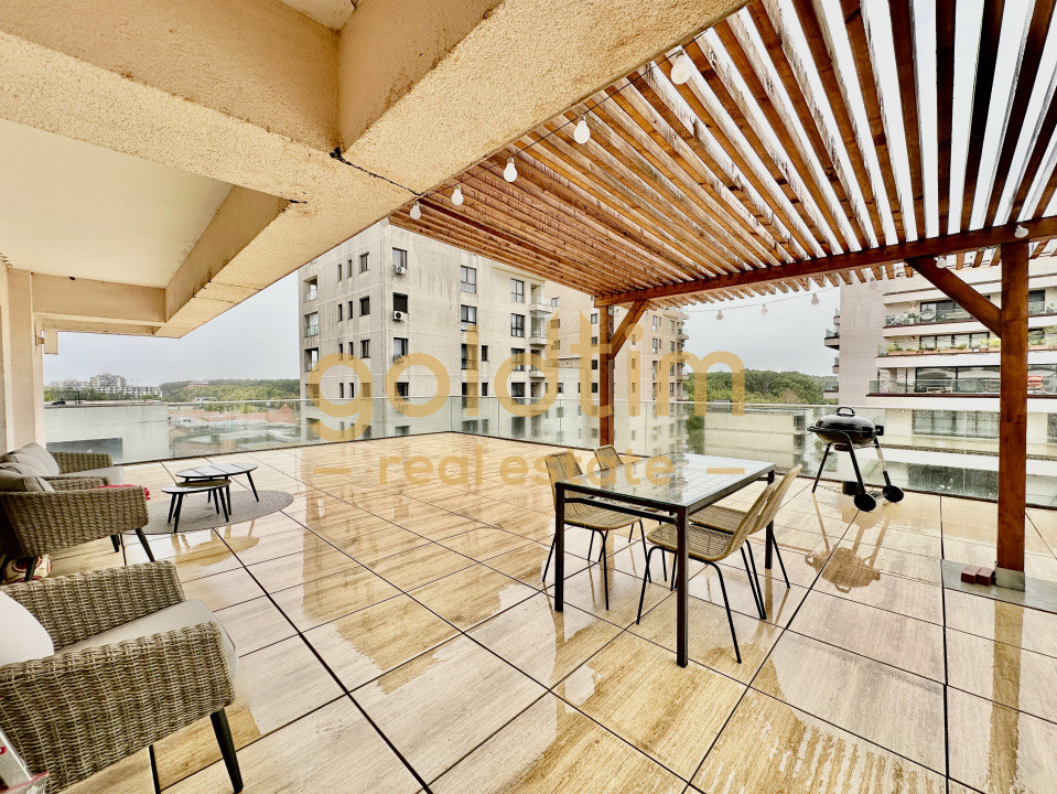 PIPERA/SCOALA AMERICANA/2 LOCURI DE PARCARE/SUPERB/TERASA 100MP AMENAJATA/BOXA 