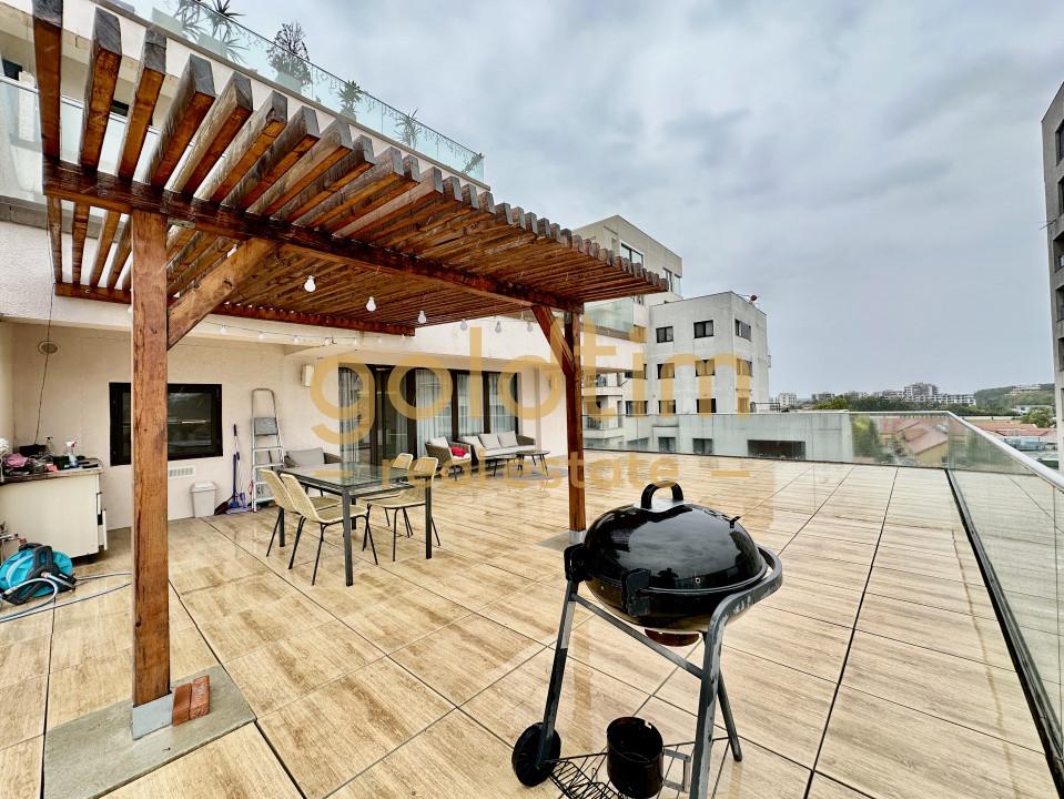 PIPERA/SCOALA AMERICANA/2 LOCURI DE PARCARE/SUPERB/TERASA 100MP AMENAJATA/BOXA 