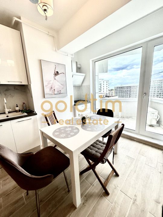 2 CAMERE 52MP/TERASA CU VEDERE CATRE MARE IN CONDO ALEZZI INFINITY/1MIN PLAJA