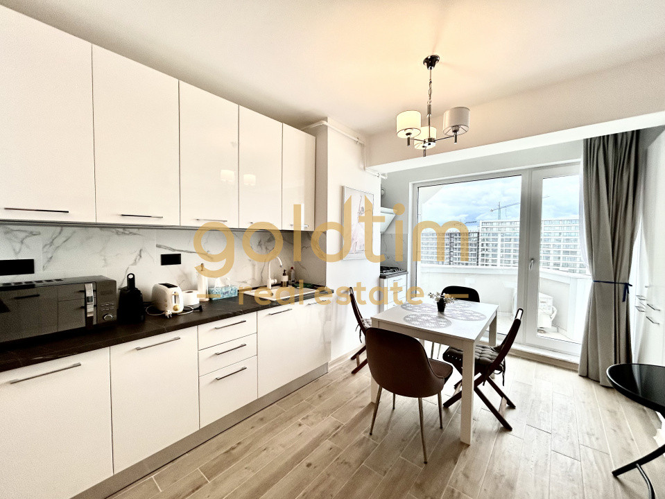 2 CAMERE 52MP/TERASA CU VEDERE CATRE MARE IN CONDO ALEZZI INFINITY/1MIN PLAJA