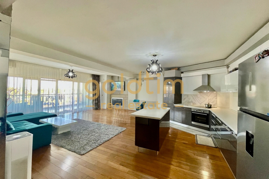 PRIVELISTE UNICA/SUPERB/ TERASA 37 mp/ PARCARE SUBTERANA/ MOBILAT SI UTILAT