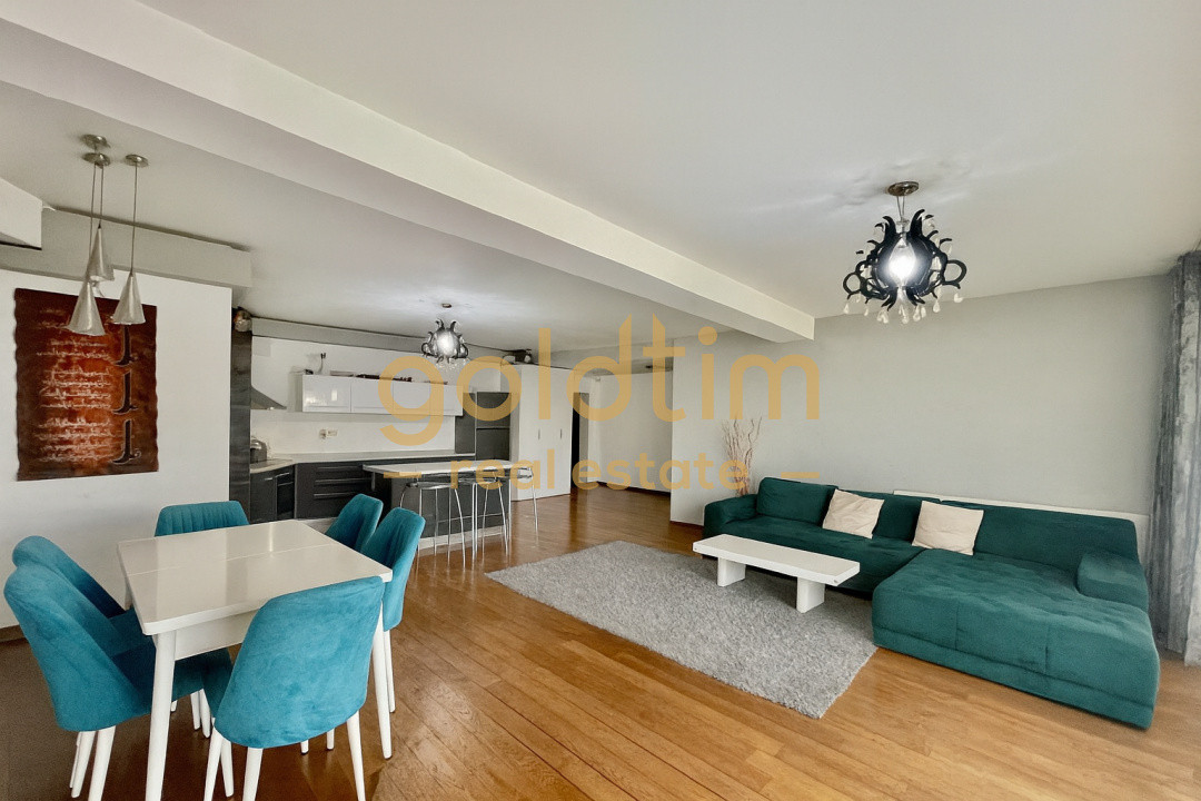 PRIVELISTE UNICA/SUPERB/ TERASA 37 mp/ PARCARE SUBTERANA/ MOBILAT SI UTILAT