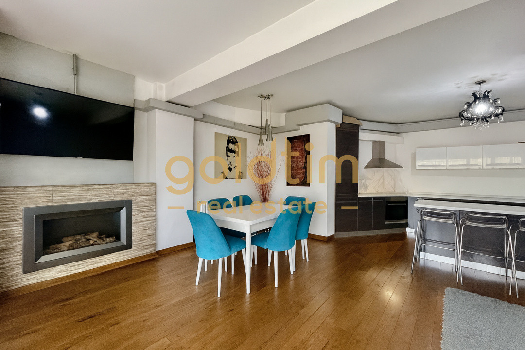 PRIVELISTE UNICA/SUPERB/ TERASA 37 mp/ PARCARE SUBTERANA/ MOBILAT SI UTILAT