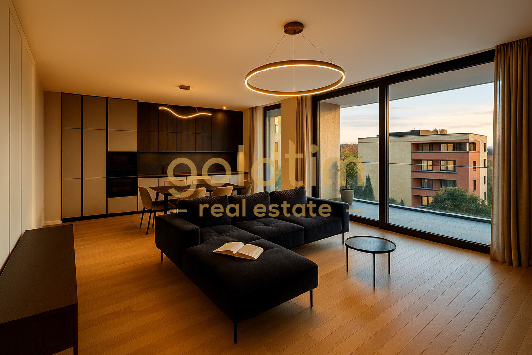 APARTAMENT LUX/COMPLET MOBILAT/UTILAT/VEDERE LAC/ONE RAHMANINOV/FLOREASCA