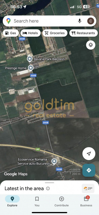 TEREN INTRAVILAN/2500mp/DIMIENI/IDEAL INVESTITIE/PRETABIL CONSTRUCTII