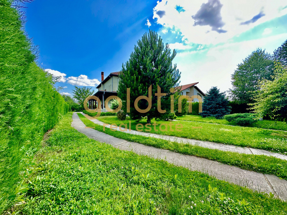 VILA INDIVIDUALA/TEREN 2000MP/VEGETATIE MATURA/CURTE AMENAJATA