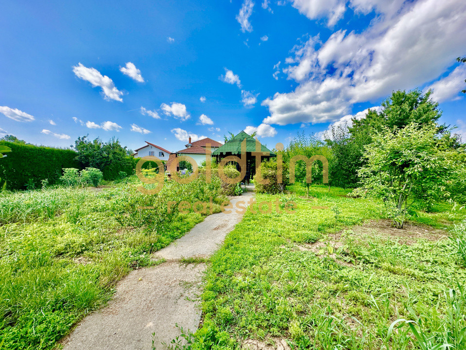 VILA INDIVIDUALA/TEREN 2000MP/VEGETATIE MATURA/CURTE AMENAJATA