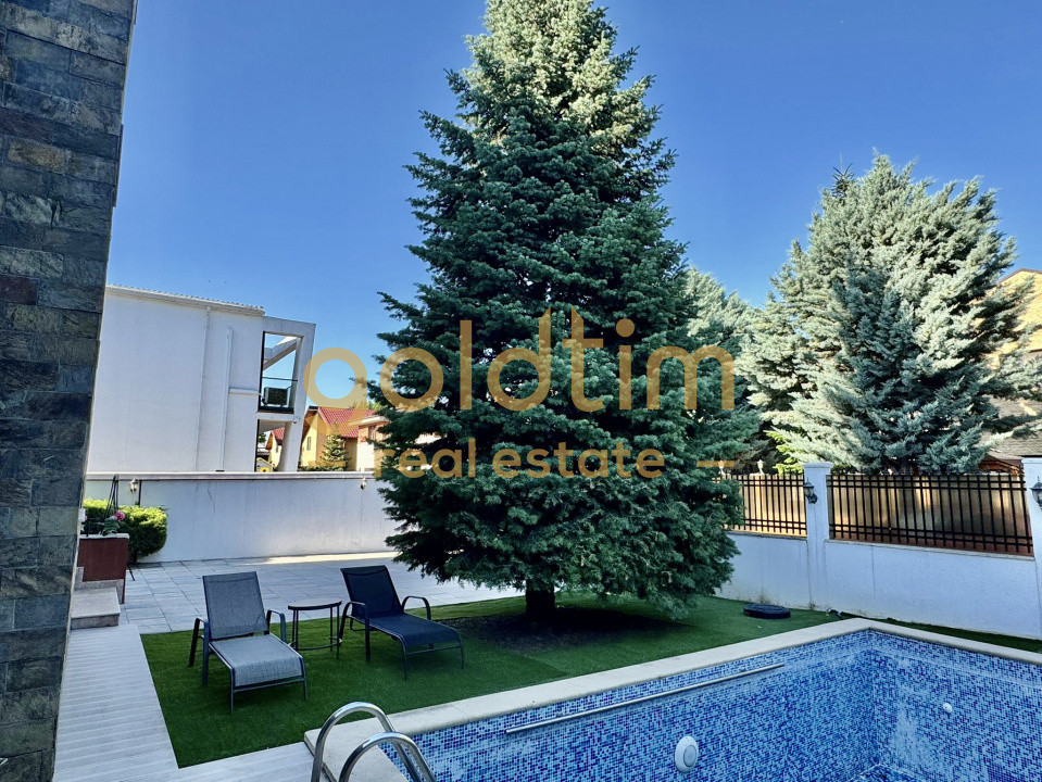 VILA INDIVIDUALA/PIPERA/PISCINA/SPATII GENEROASE/DRESSING/SUPRAVEGHERE VIDEO