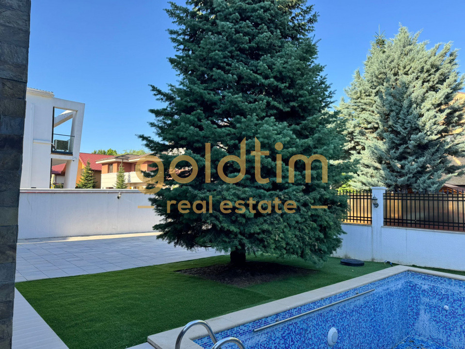 VILA INDIVIDUALA/PIPERA/PISCINA/SPATII GENEROASE/DRESSING/SUPRAVEGHERE VIDEO