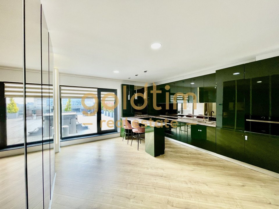 NOU/PET FRIENDLY/PENTHOUSE/ TERASA 100 mp/BOXA/SPATII GENEROASE/VIEW PANORAMIC 