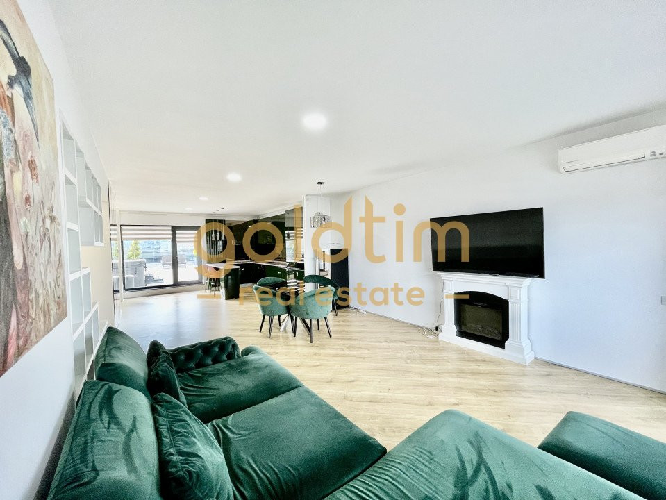 NOU/PET FRIENDLY/PENTHOUSE/ TERASA 100 mp/BOXA/SPATII GENEROASE/VIEW PANORAMIC 