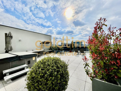 NOU/PET FRIENDLY/PENTHOUSE/ TERASA 100 mp/BOXA/SPATII GENEROASE/VIEW PANORAMIC 