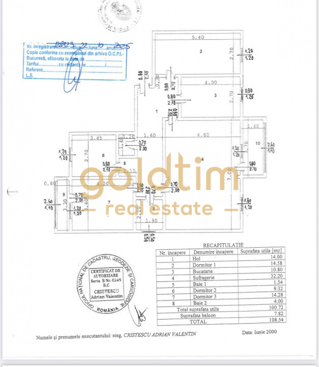 APARTAMENT SPATIOS IN IMEDIATA APROPIERE DE PARC HERASTRAU/BANEASA