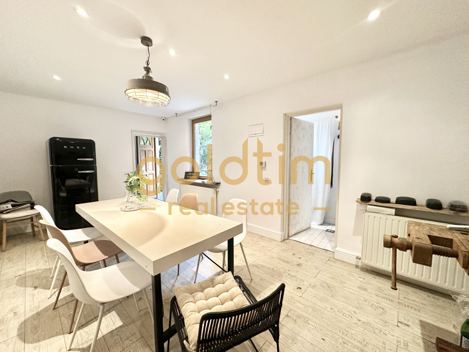 VILA INTERBELICA RENOVATA/ANEXA/CURTE/PRETABILA ACTIVITATI COMERCIALE/DOROBANTI