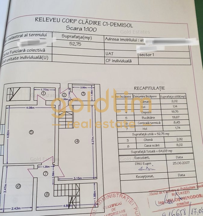 VILA SUPERBA 7 CAMERE, 330MP, D+P+2+M, PTA. DOMENII-STRADAL,2004/BIROURI-CLINICA