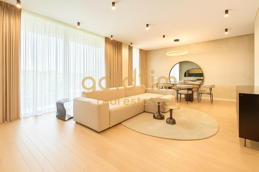 APARTAMENT LUX/COMPLET MOBILAT/UTILAT/VEDERE LAC/ONE RAHMANINOV/FLOREASCA