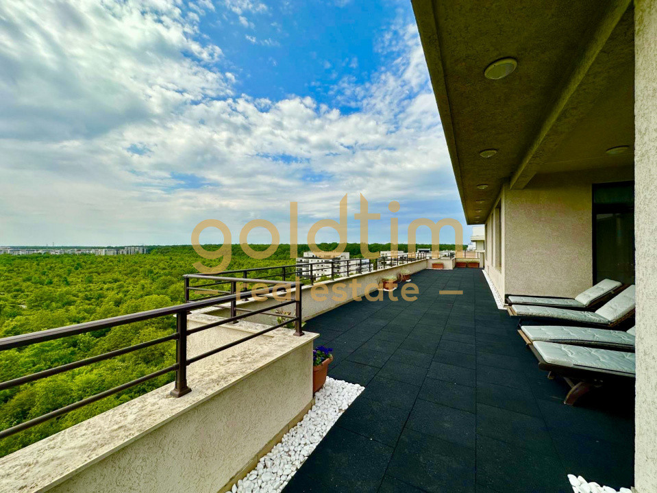 UNC/ PENTHOUSE/ TERASA 370 mp/SUPERB/ PRIVELISTE/INALTIME CAMERE3,5/2 PARCARI 