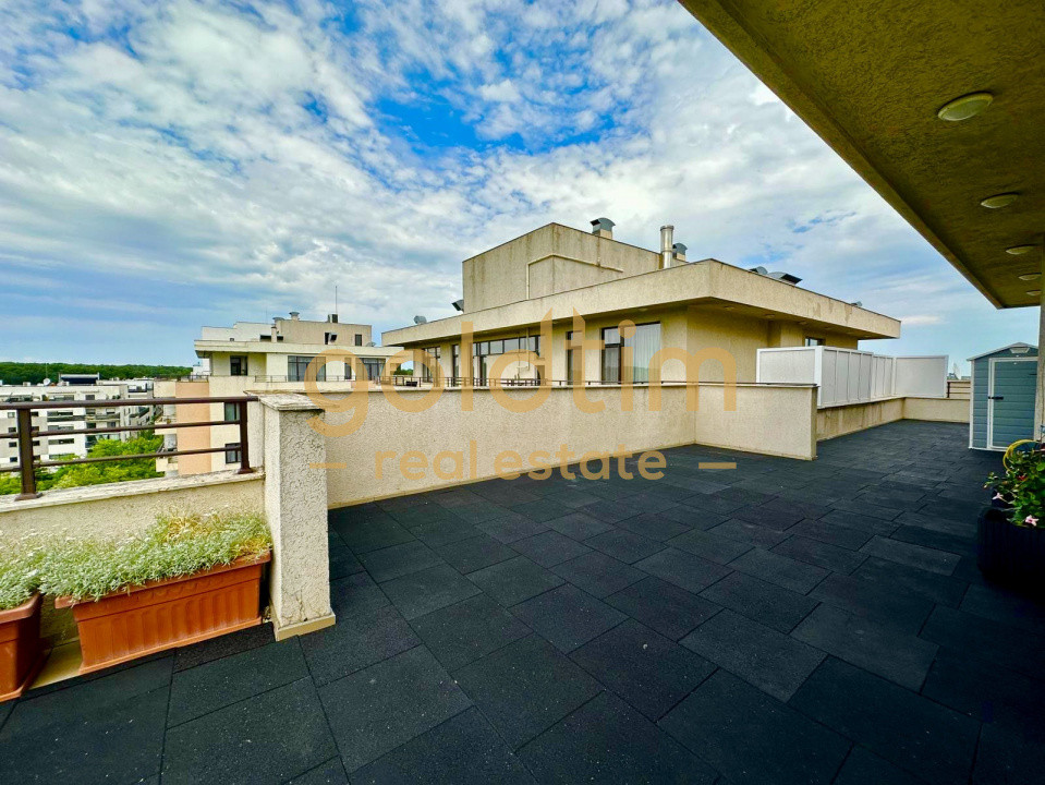 UNC/ PENTHOUSE/ TERASA 370 mp/SUPERB/ PRIVELISTE/INALTIME CAMERE3,5/2 PARCARI 