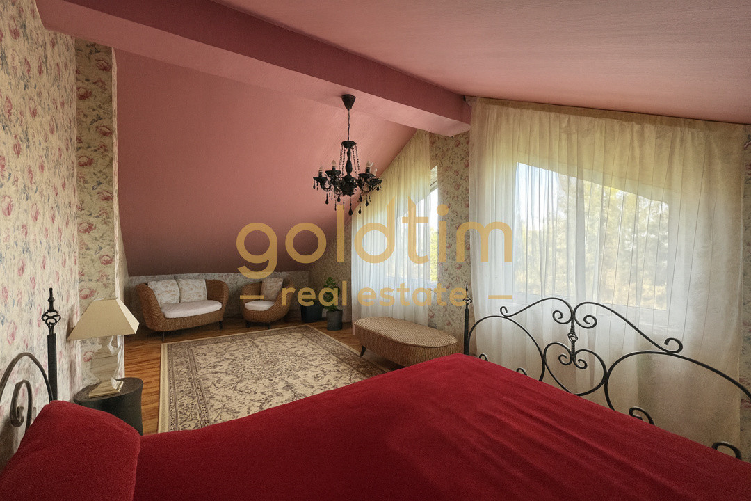 SUPERB/GRADINA/VEGETATIE MATURA/VILA INDIVIDUALA/PISCINA EXTERIOARA