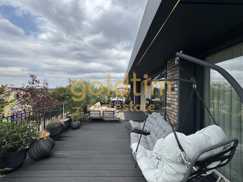 SUPERB/ PENTHOUSE MOBILAT SI UTILAT/ TERASA 70 mp