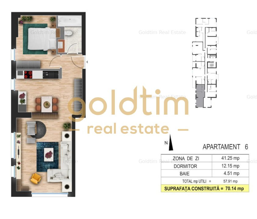 APARTAMENT SUPERB//MOBILAT COMPLET/UTILAT LUX/COMPLEX REZIDENTIAL/SISESTI