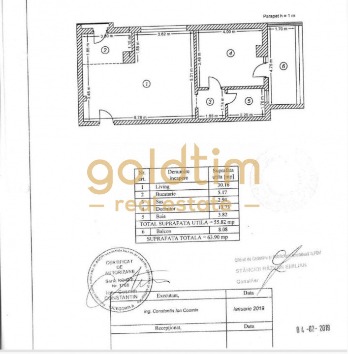 SPATII GENEROASE/SUPERB/ZONA LINISTITA/ PARCARE SUPRATERANA/MOBILAT SI UTILAT