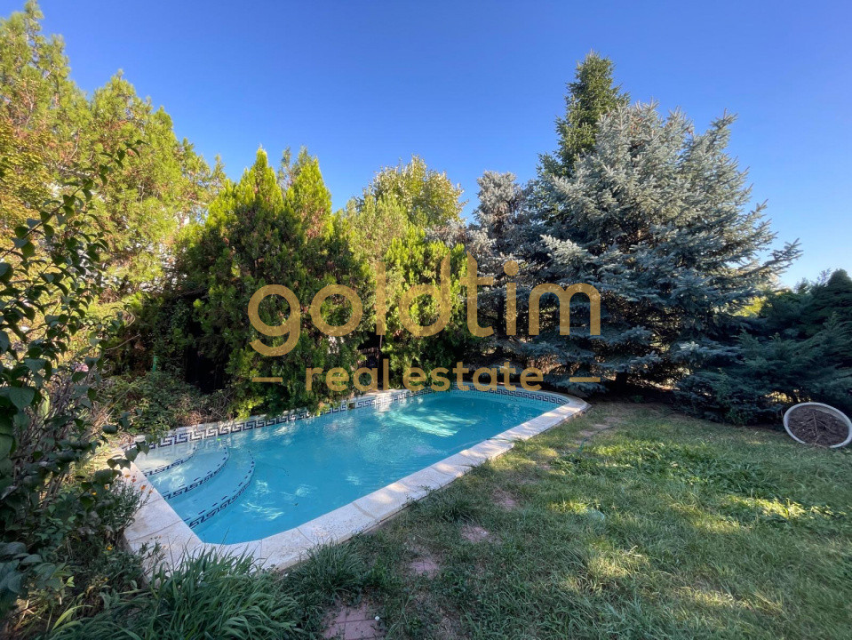 SUPERB/GRADINA/VEGETATIE MATURA/VILA INDIVIDUALA/PISCINA EXTERIOARA