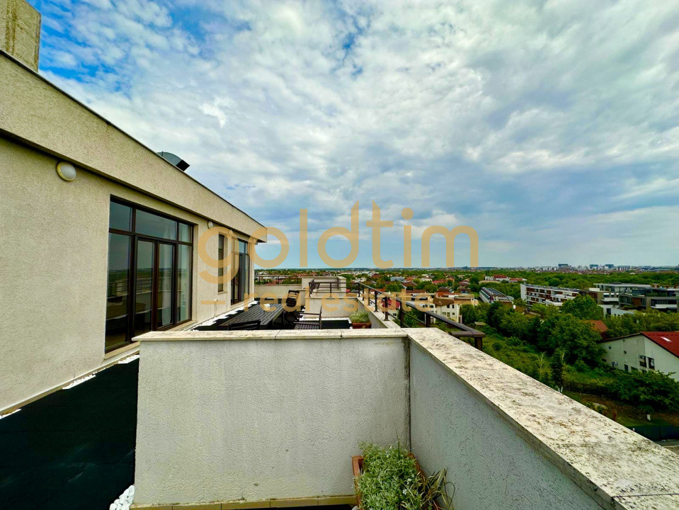 UNC/ PENTHOUSE/ TERASA 370 mp/SUPERB/ PRIVELISTE/INALTIME CAMERE3,5/2 PARCARI 