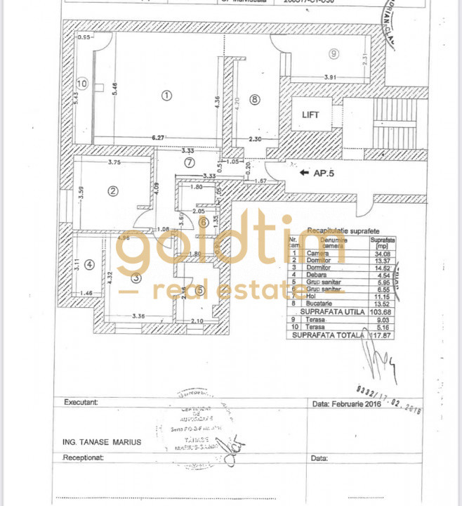 APARTAMENT SUPERB/BLOC BOUTIQUE/FINISAJE PREMIUM/TERASE/VEDERE LIBERA/FLOREASCA