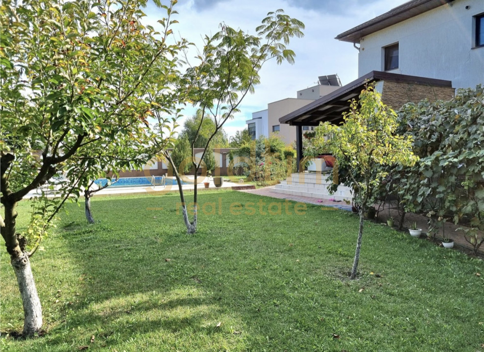 CASA INDIVIDUALA/PISCINA INCALZITA/CURTE 1950MP/BANEASA/SISESTI