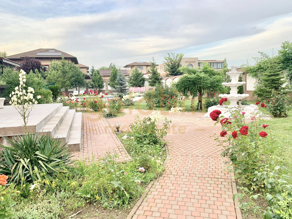 CASA INDIVIDUALA/PISCINA INCALZITA/CURTE 1950MP/BANEASA/SISESTI