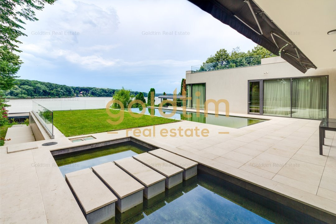 VILA FABULOASA STIL ECLECTIC CU IESIRE LA LAC/INFINITY POOL AND SPA/SNAGOV