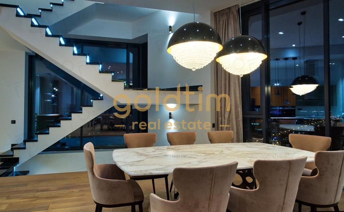 PENTHOUSE  / FINISAJE PREMIUM / ONE HERASTRĂU PARK / LUX